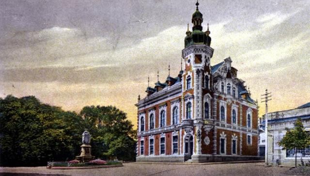 Die öffentliche Bibliothek und Leseraum Oswald Ottendorfers aus dem Jahr 1892